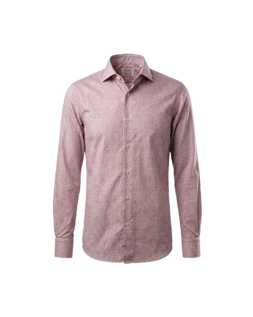 Mazzarelli Purple Casual Shirts for men