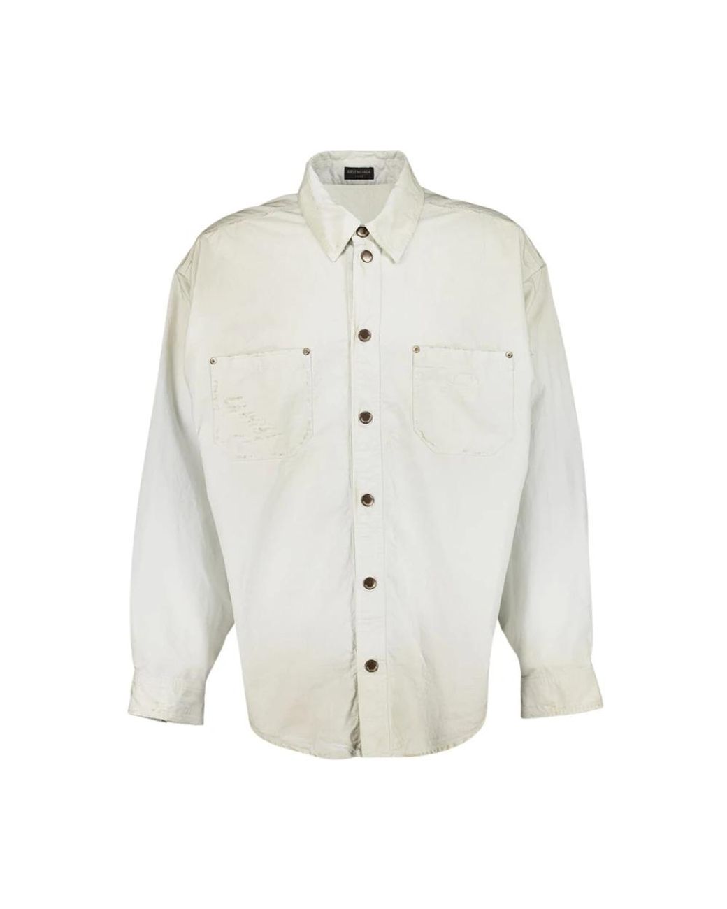 Balenciaga White Casual Shirts for men