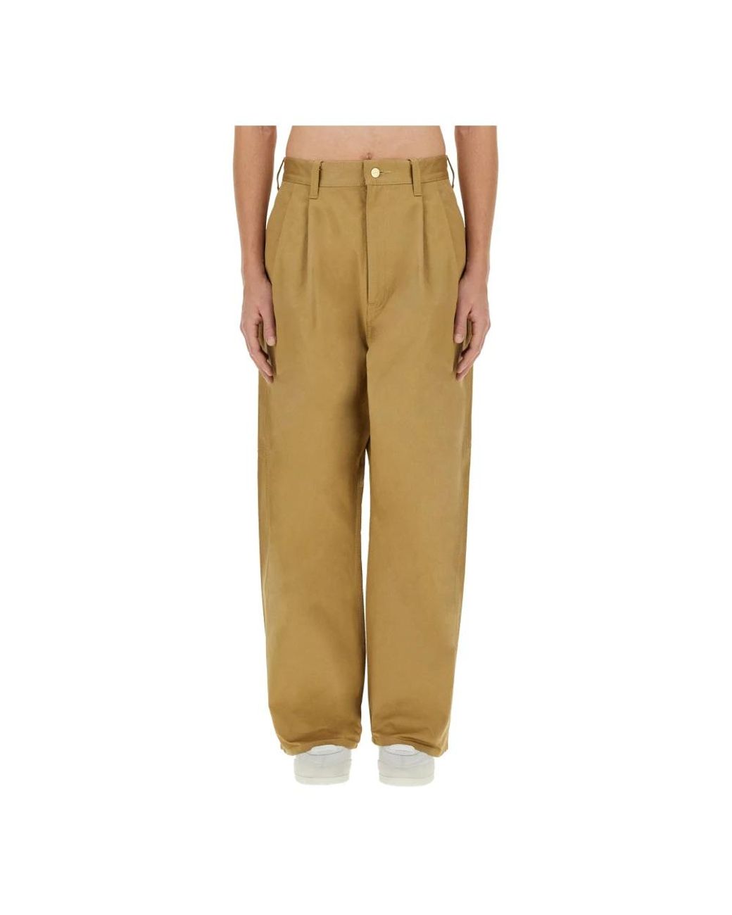 Junya Watanabe Green Straight Trousers for men