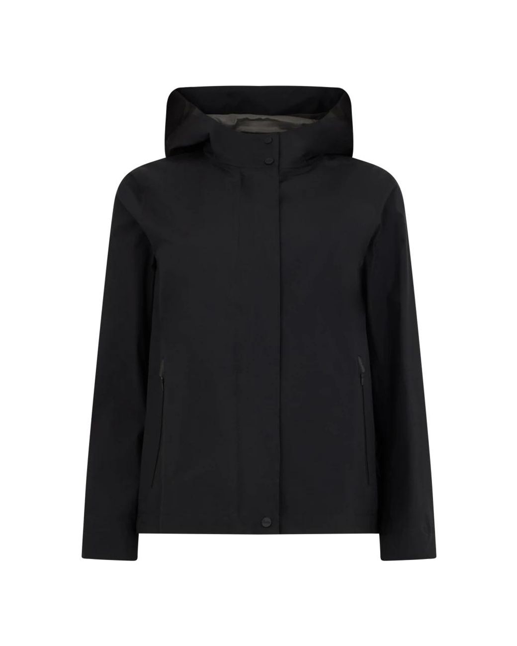 Herno Black Rain Jackets