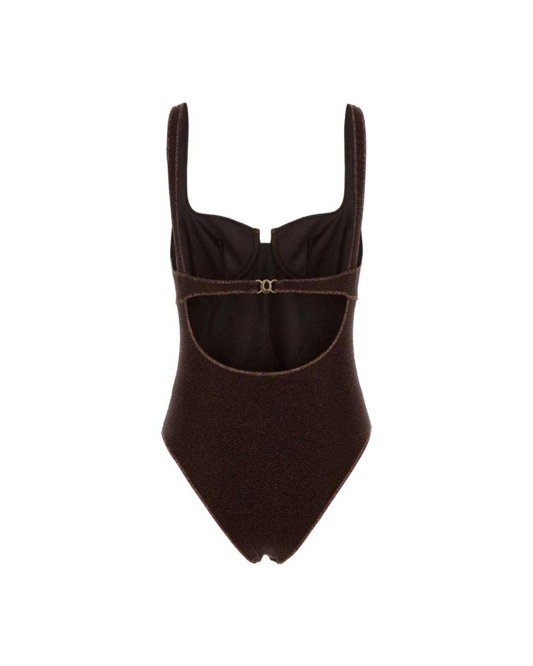 Oseree Brown One-Piece