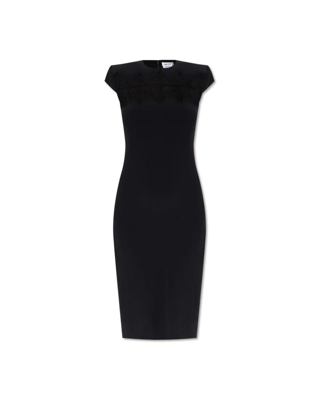 McQueen Black Midi Dresses
