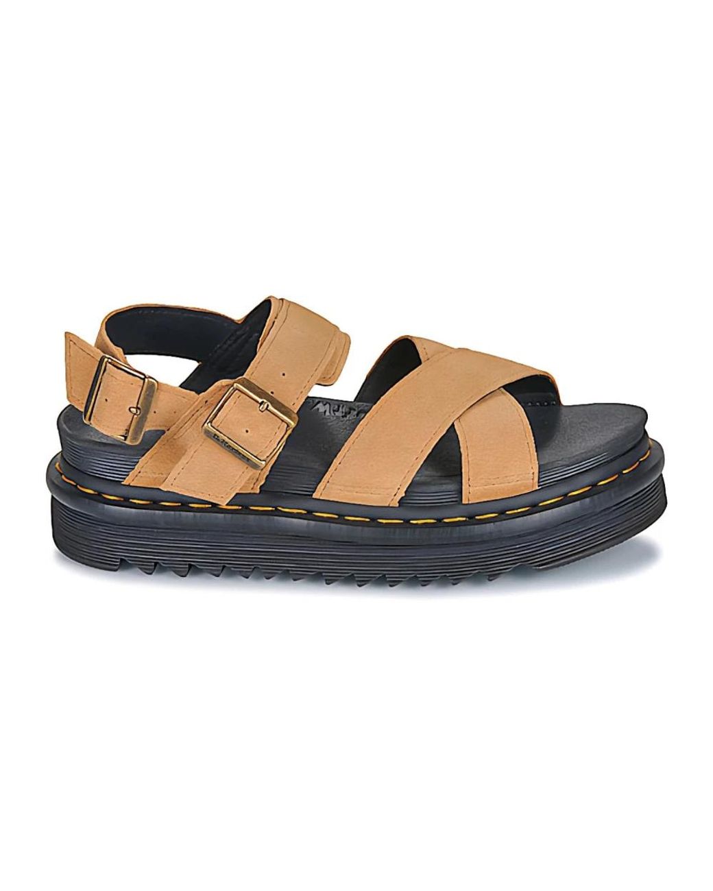 Dr. Martens Blue Flat Sandals