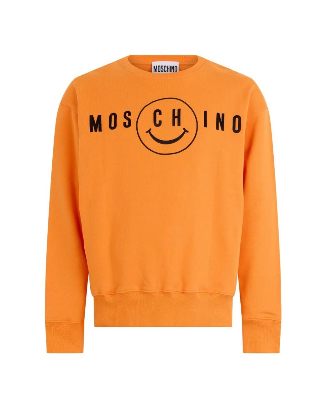 Moschino Orange Sweatshirts for men