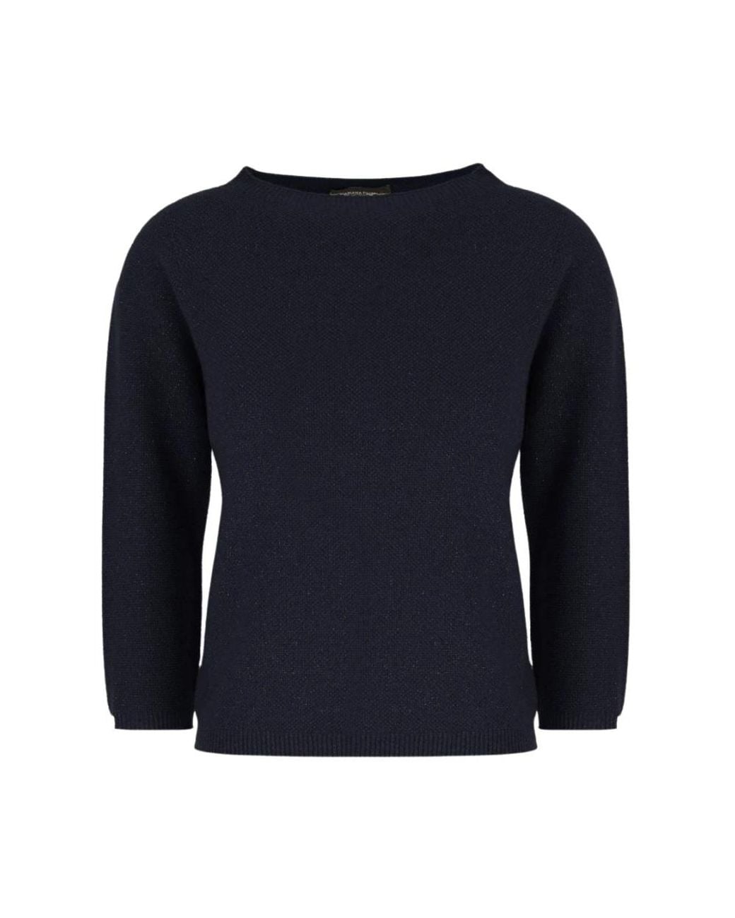 Fabiana Filippi Blue Round-Neck Knitwear