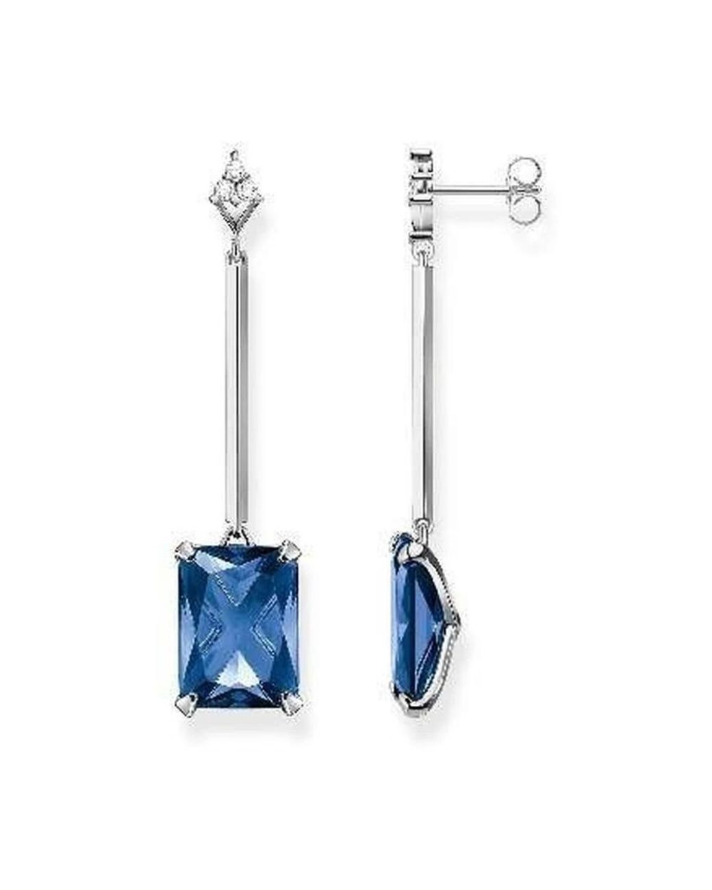 Thomas Sabo Blue Earrings