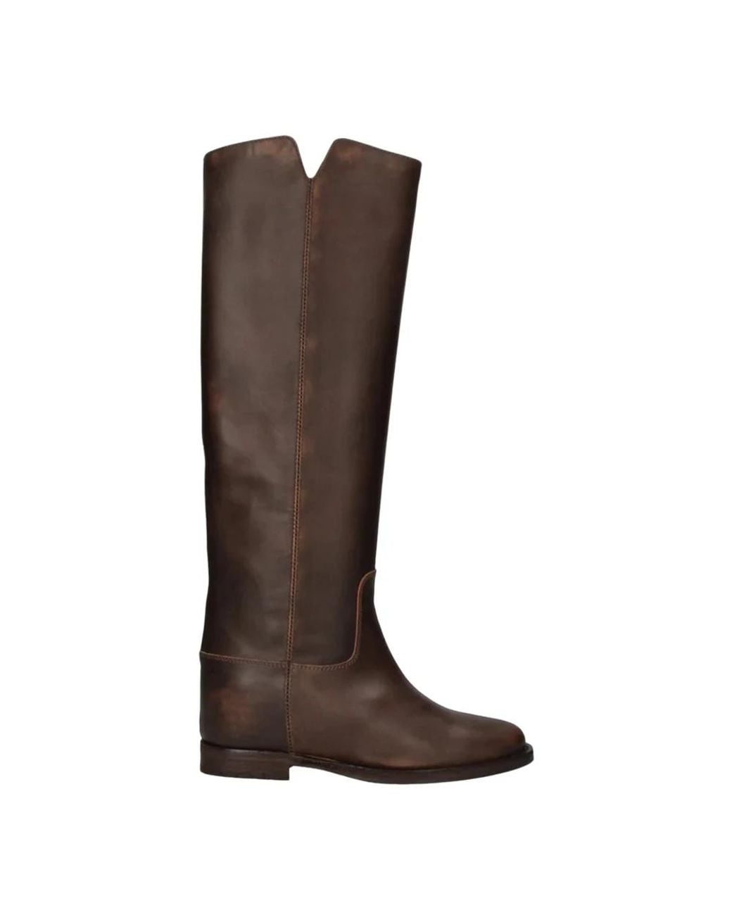 Via Roma 15 Brown High Boots