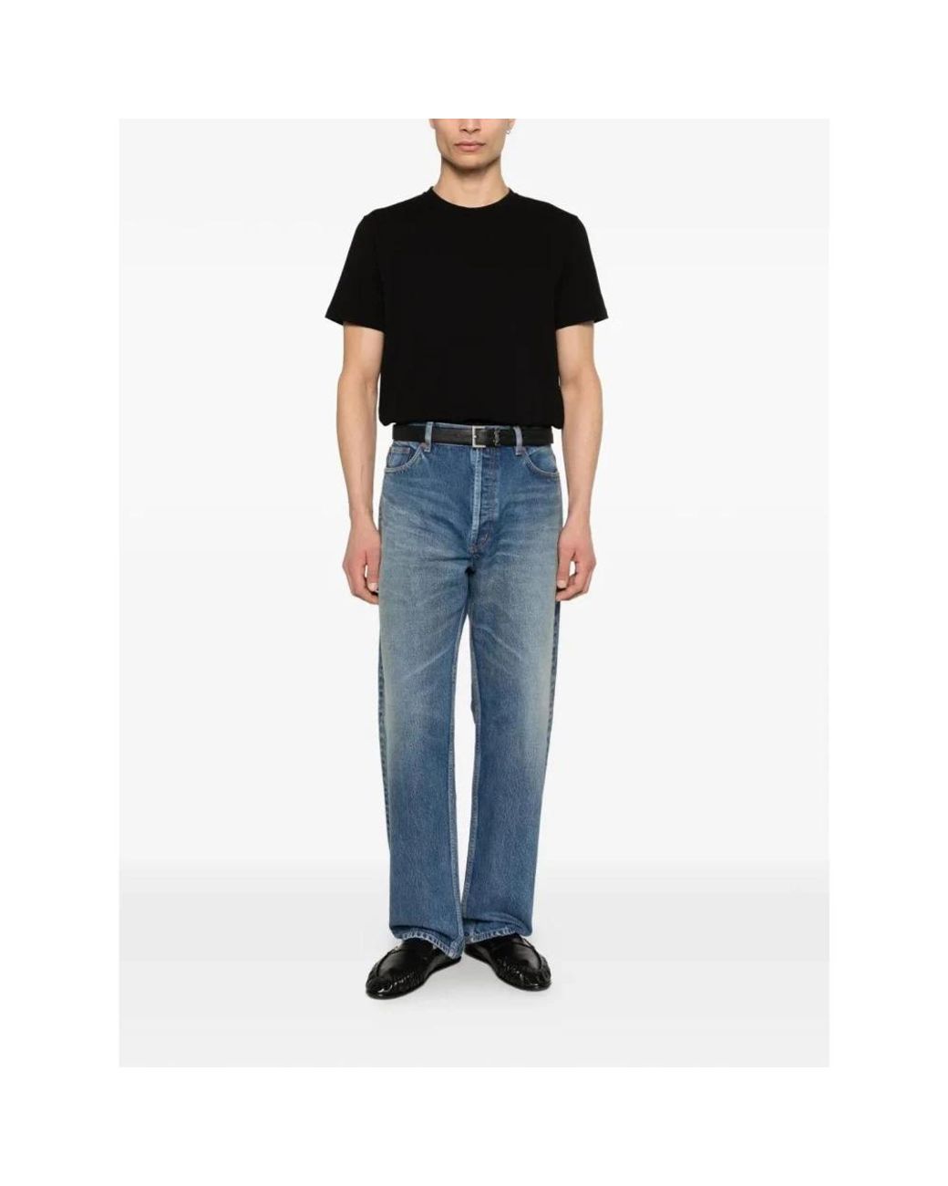 Saint Laurent Black T-Shirts for men