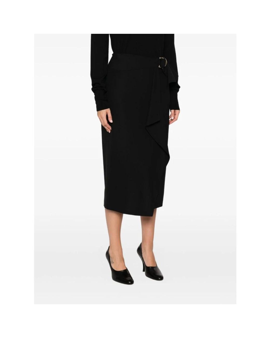 Midi Skirts Max Mara de color Black