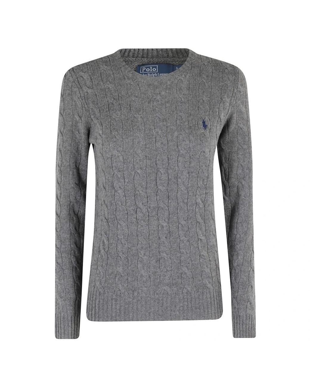 Polo Ralph Lauren Gray Round-Neck Knitwear