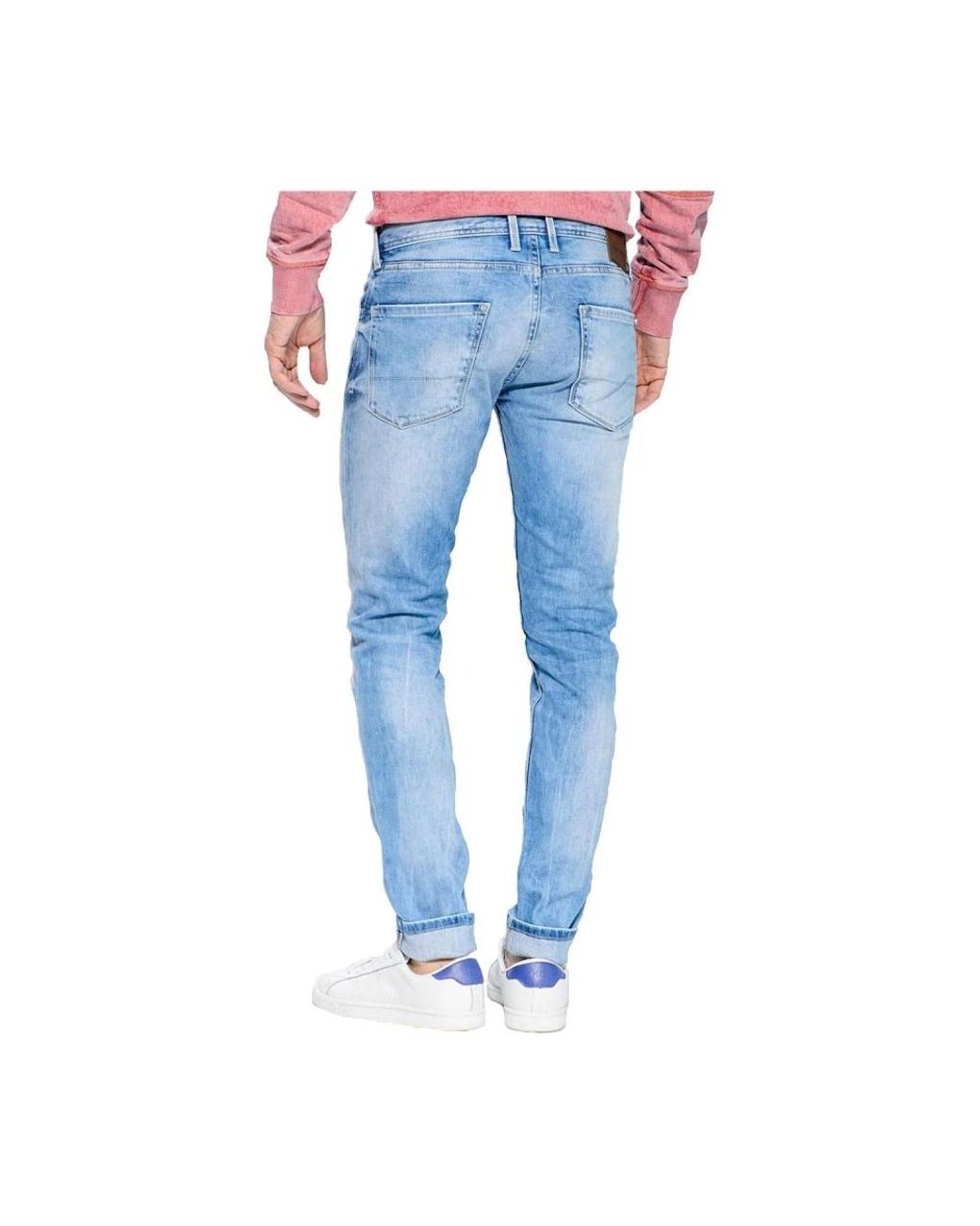 Pepe Jeans Blue Slim Fit Jeans for men