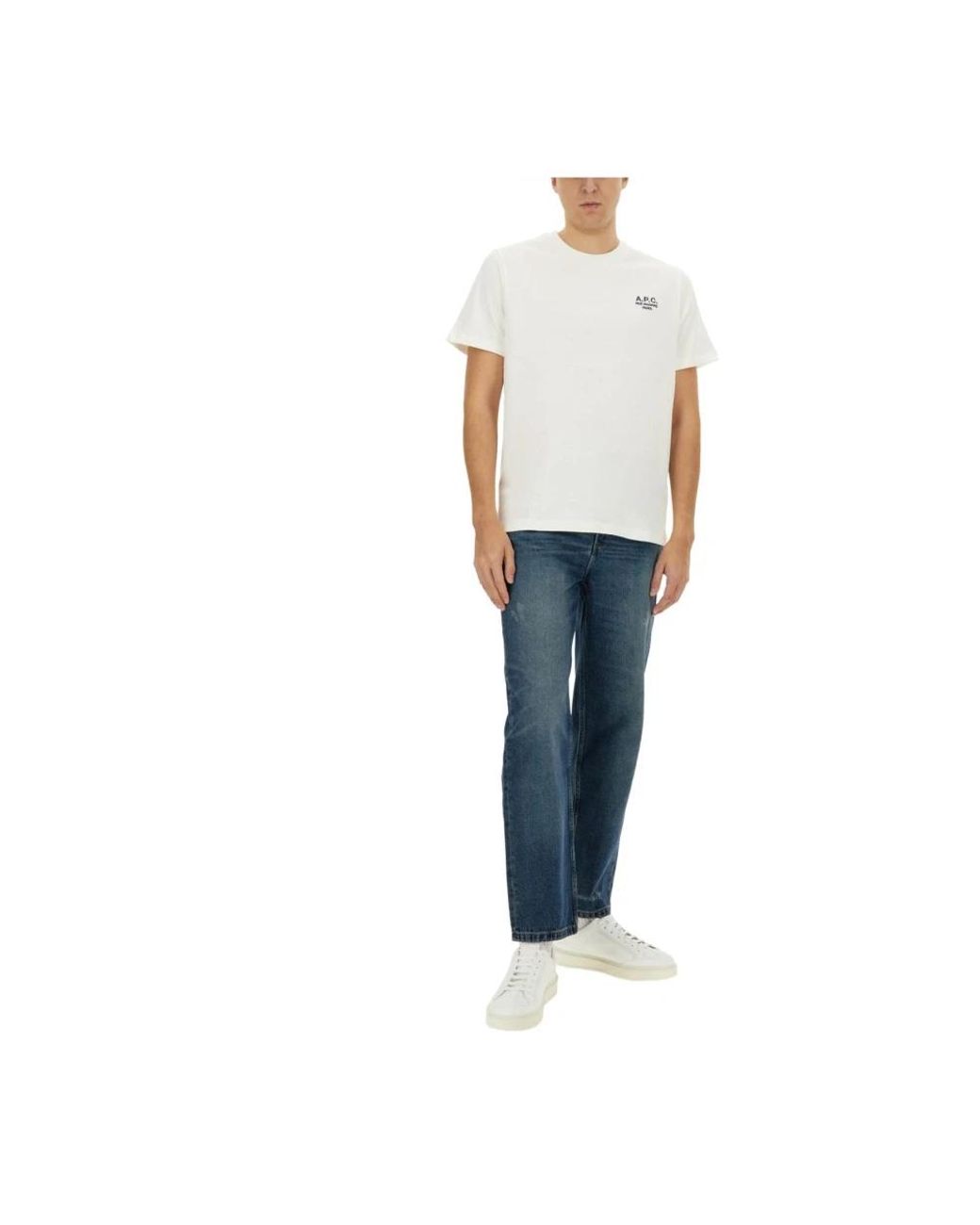 A.P.C. White T-Shirts for men