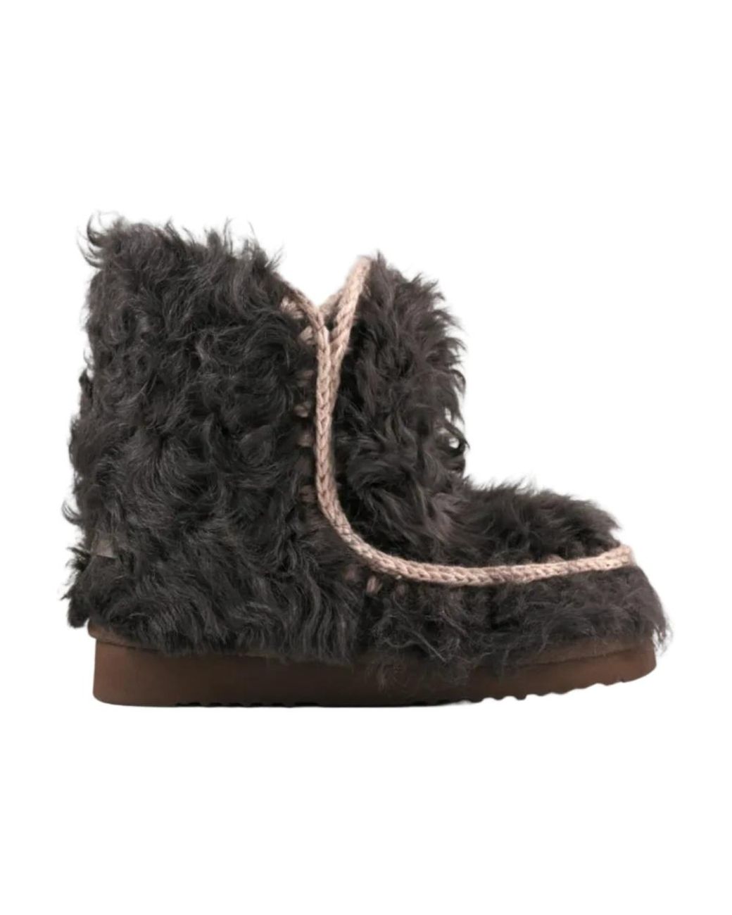 Winter Boots Mou en coloris Black