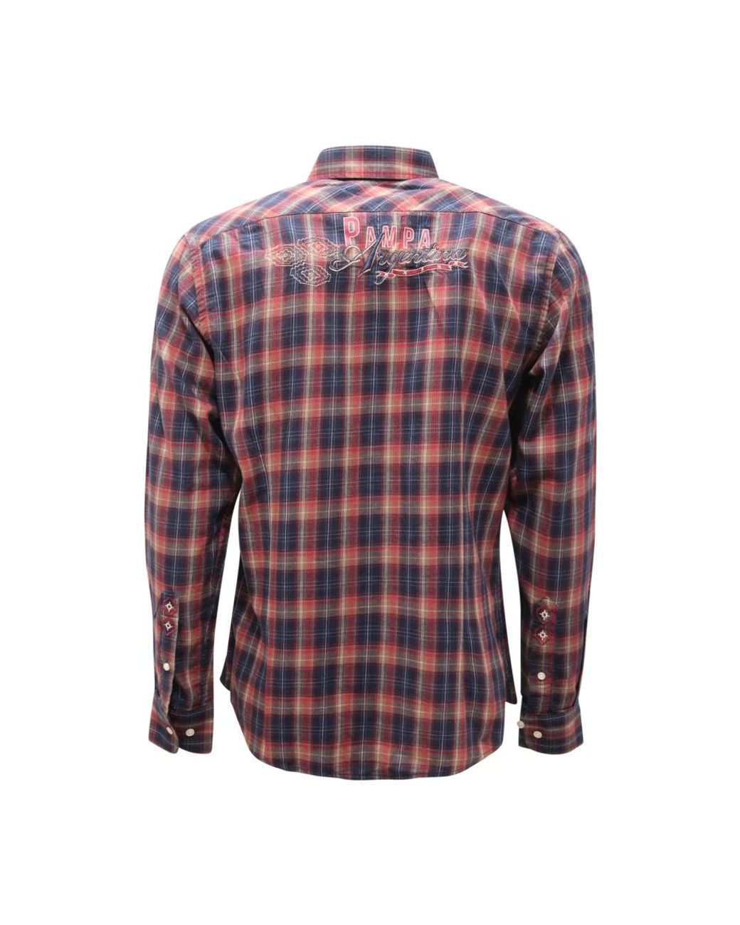 La Martina Purple Casual Shirts for men