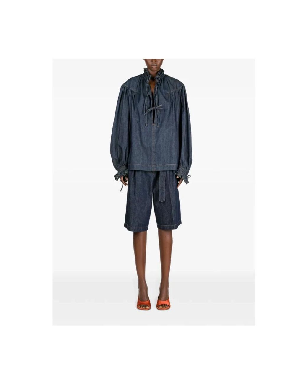 Blouses Dries Van Noten en coloris Blue