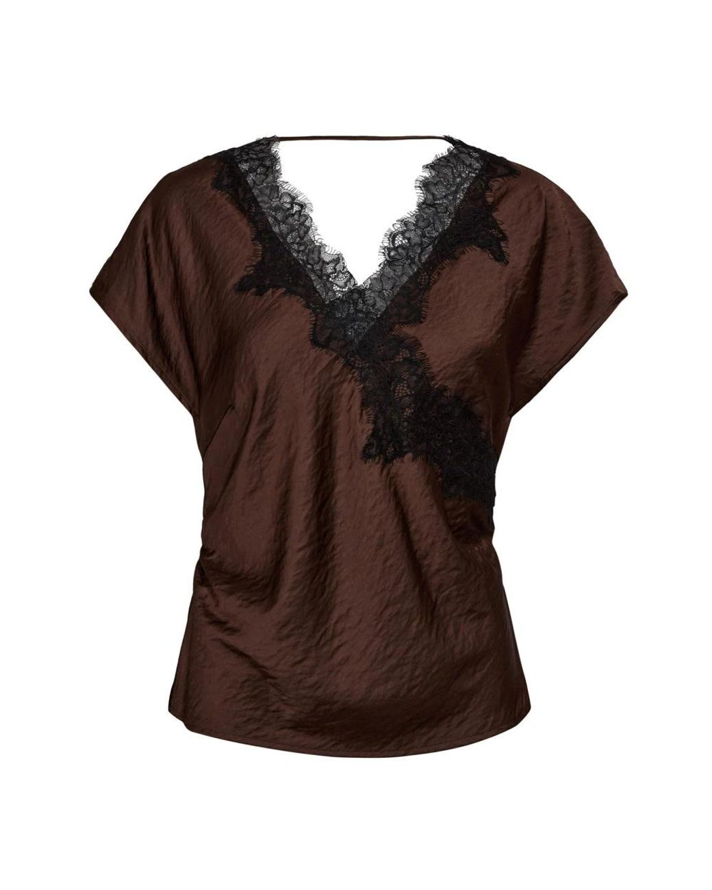co'couture Overhemden ,Bruin ,Blouses in het Brown