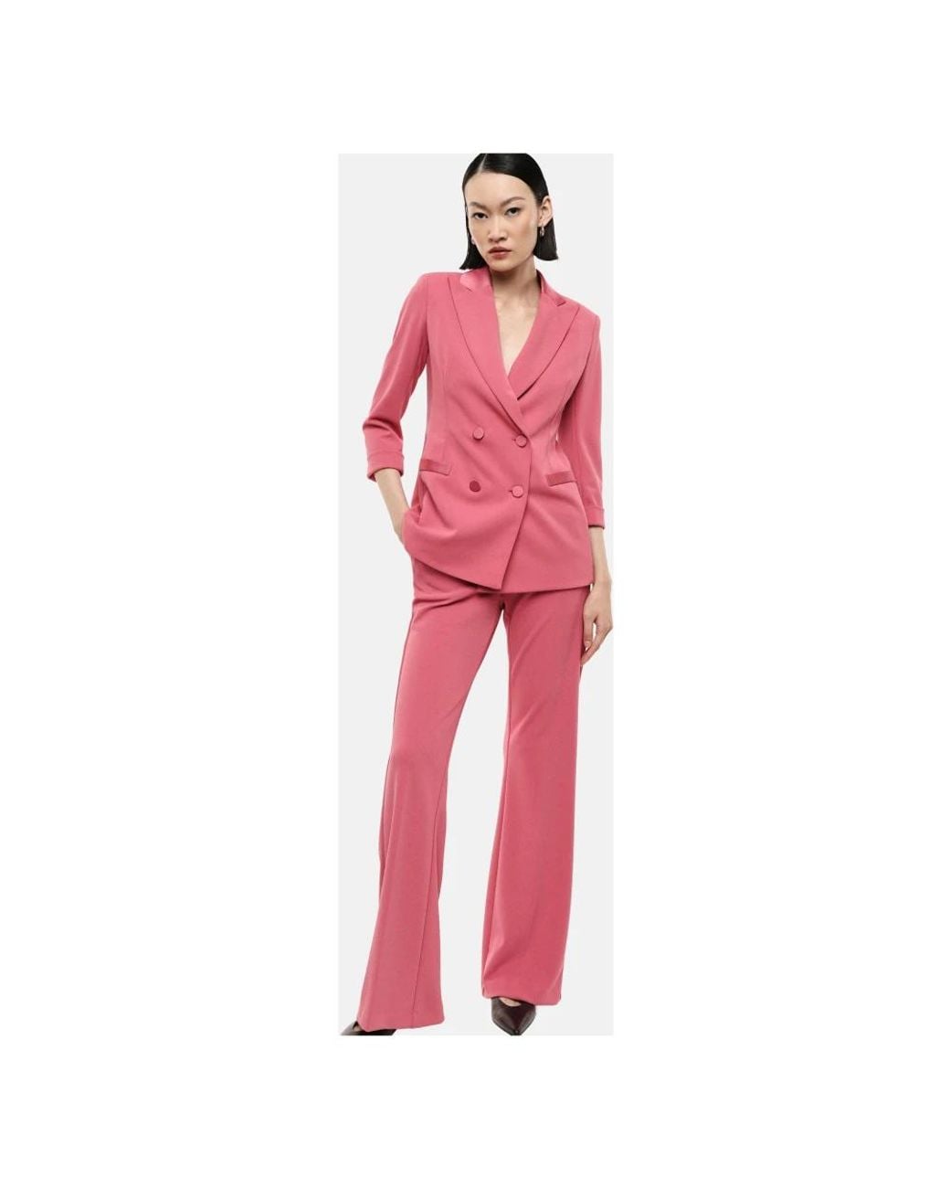 Imperial Pink Wide Trousers