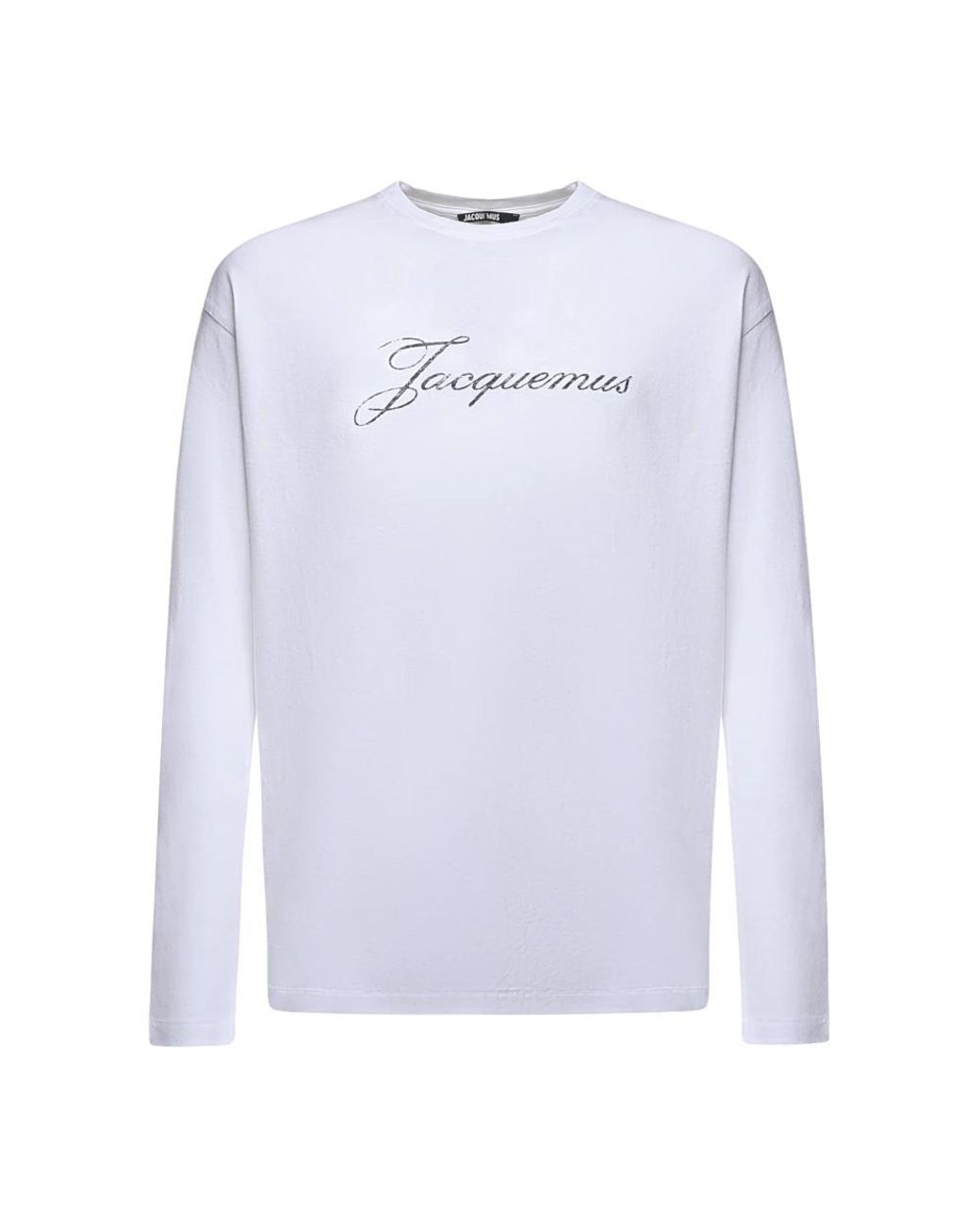 Jacquemus Blue Long Sleeve T-Shirts