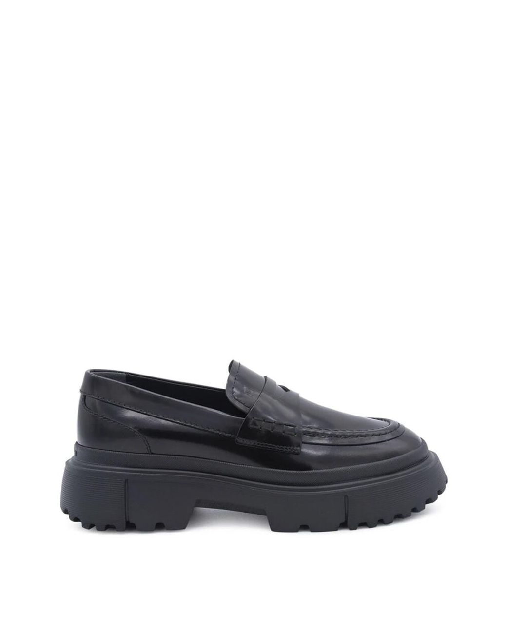 Hogan Blue Loafers