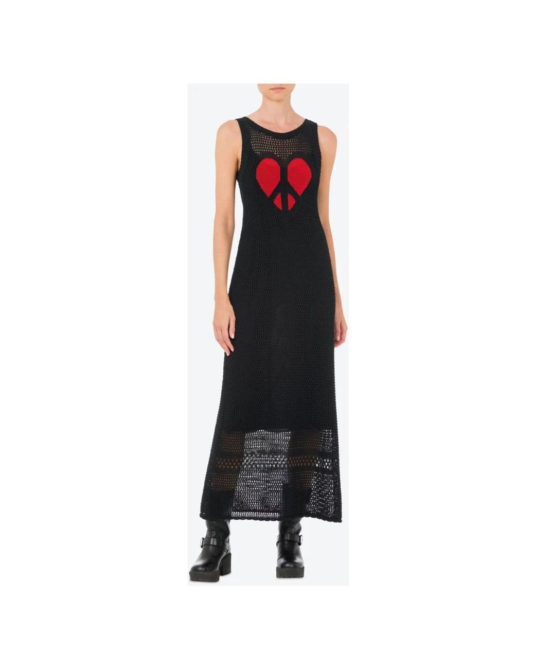 Moschino Black Knitted Dresses