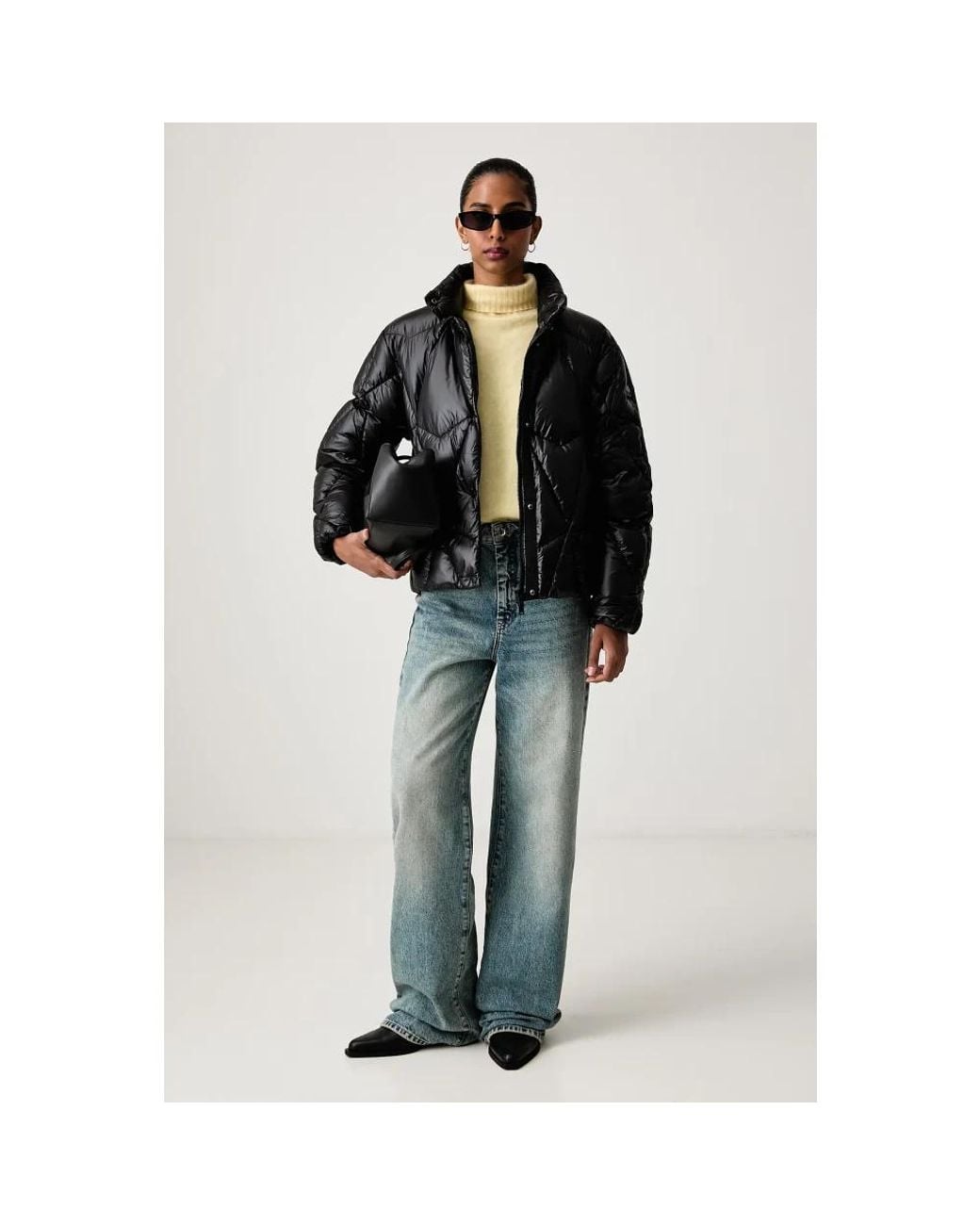 Down Jackets Moose Knuckles de color Black