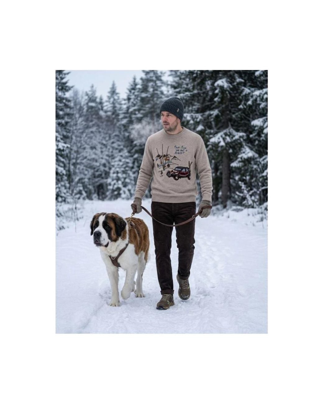 Bob Gray Round-Neck Knitwear for men