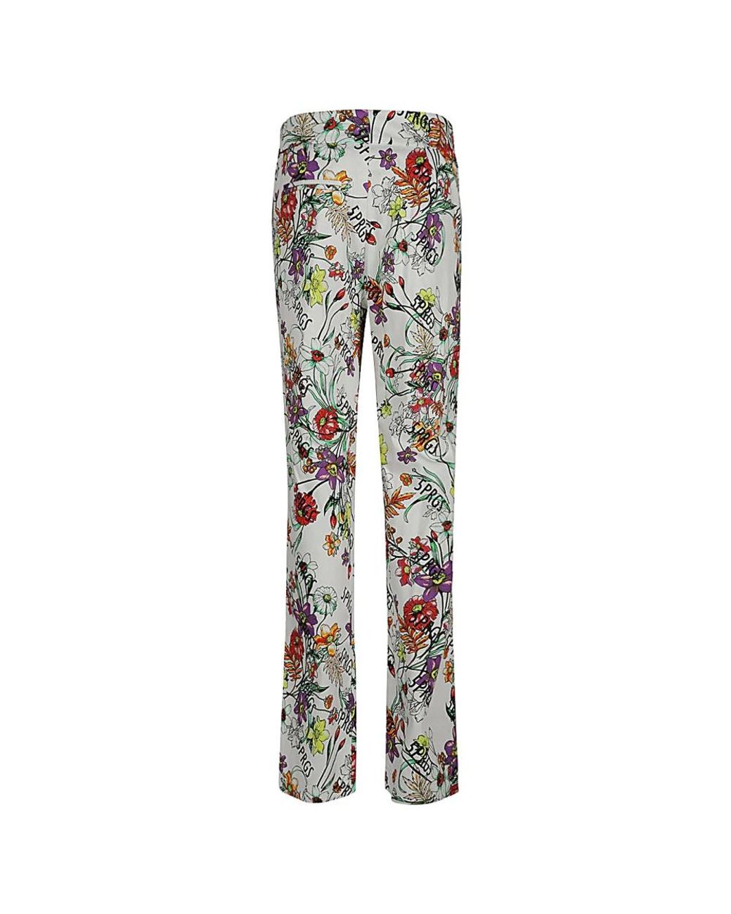 5 PROGRESS White Straight trousers