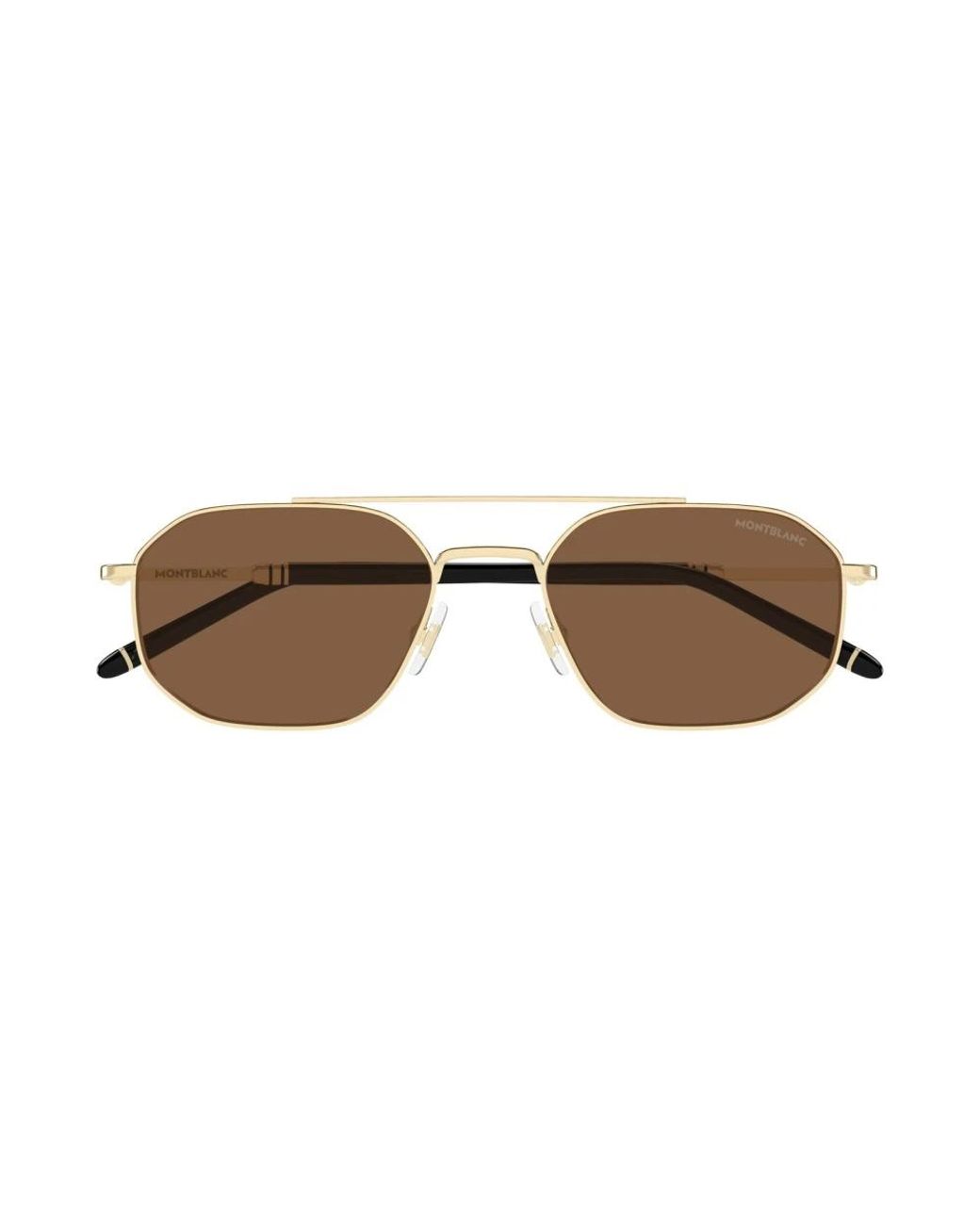 Montblanc Brown Sunglasses for men