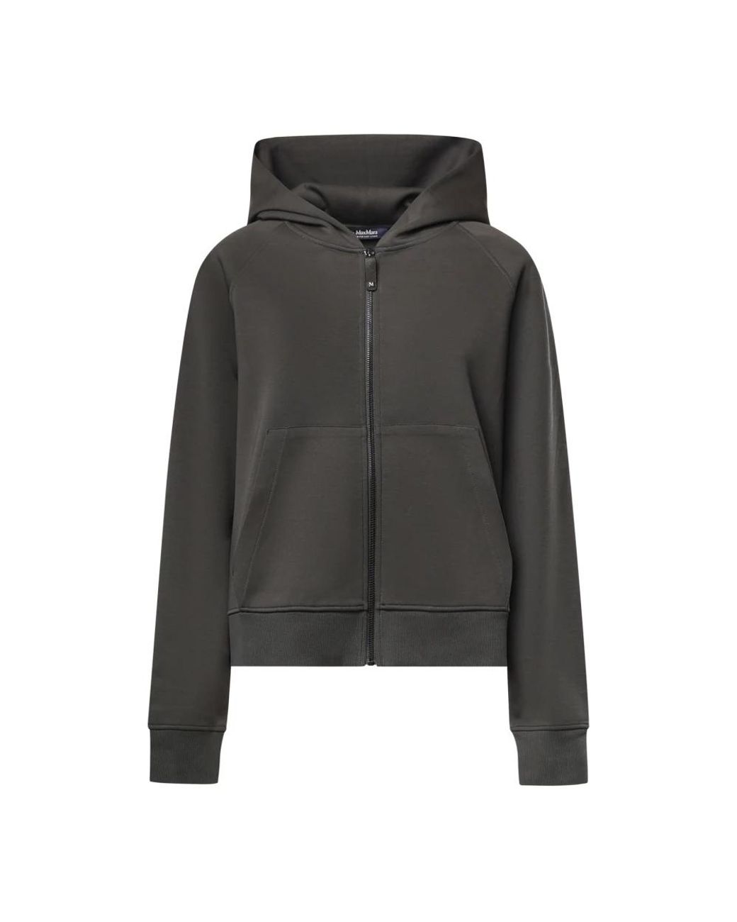 Max Mara Black Zip-Throughs
