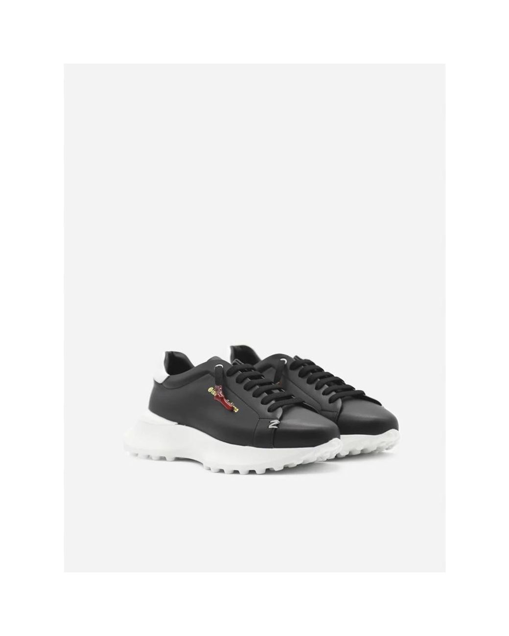 Giuliano Galiano Black Sneakers for men