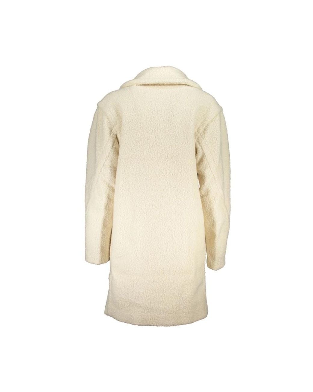 Desigual Natural Faux Fur & Shearling Jackets