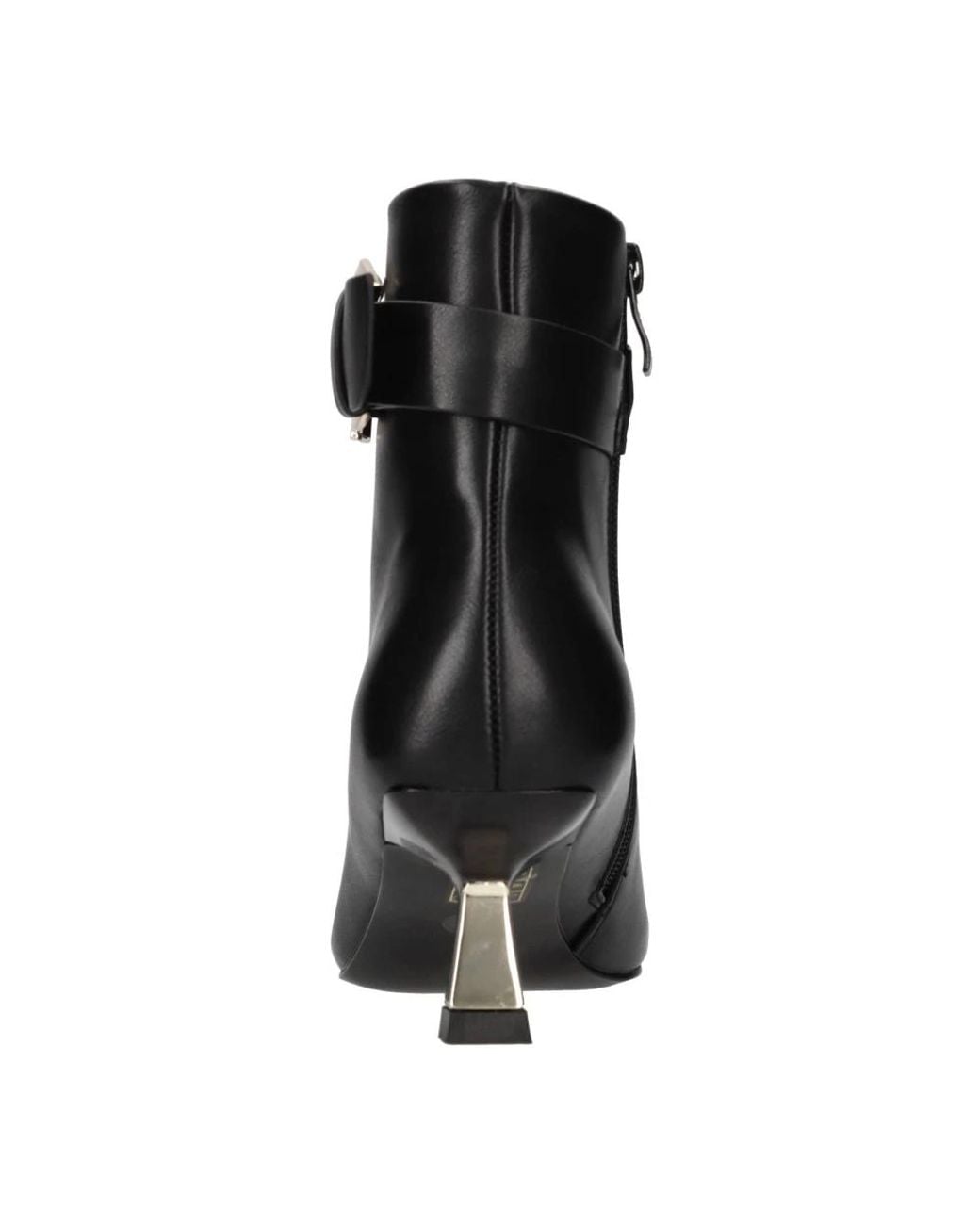 Exe' Black Heeled Boots