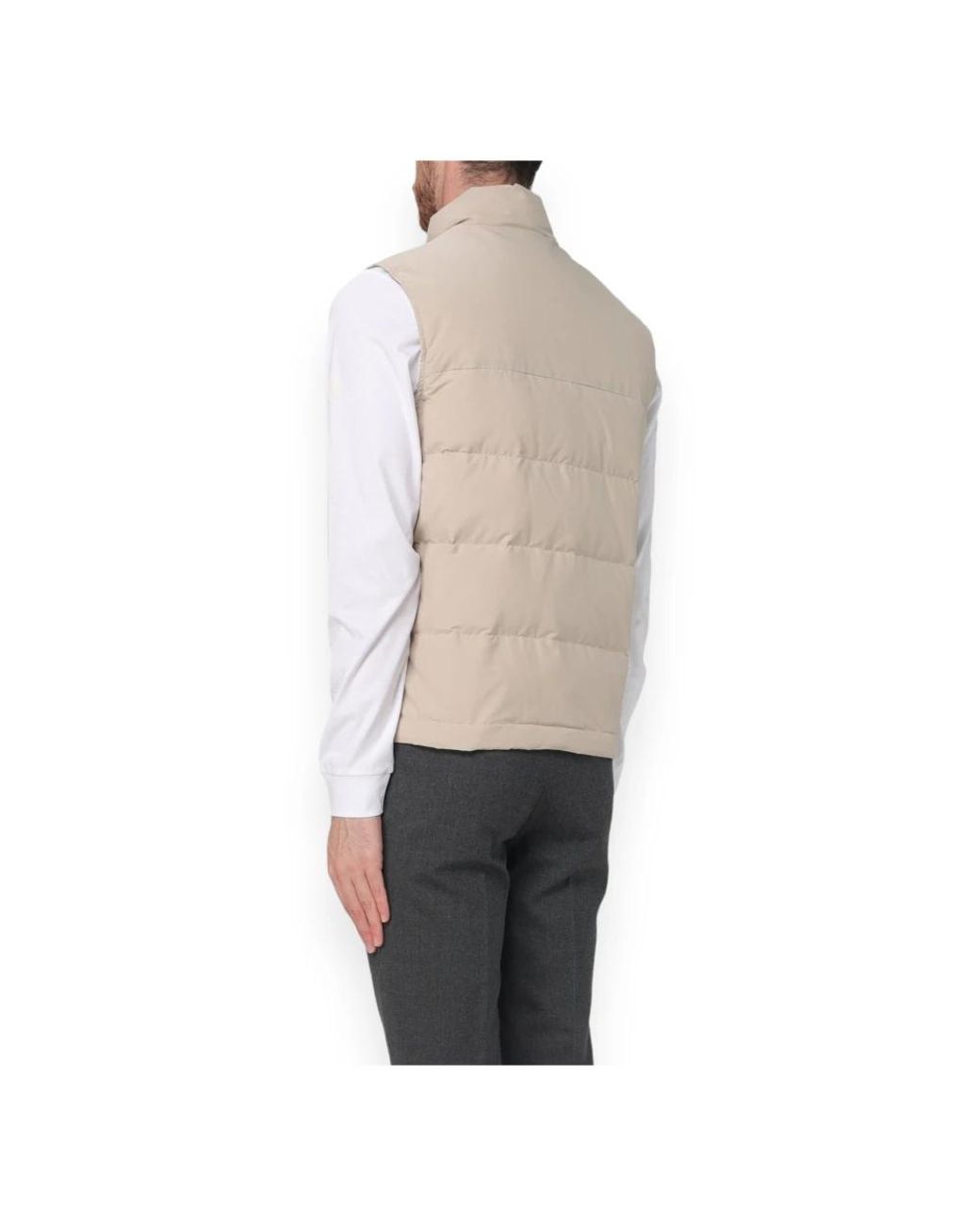 Vests Eleventy de hombre de color Natural