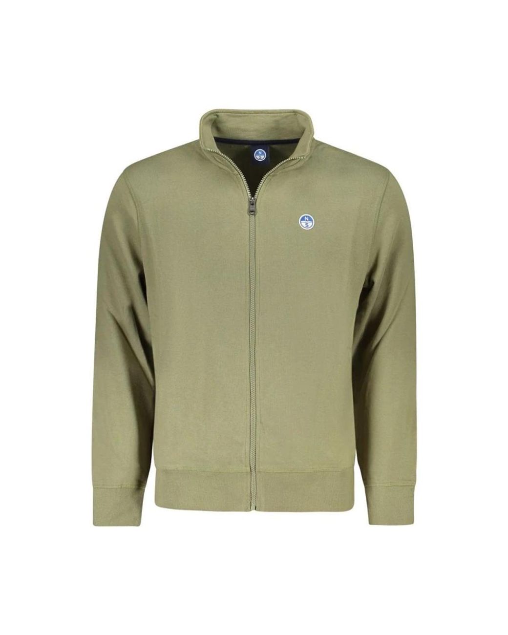 North Sails Green Zip-Throughs for men