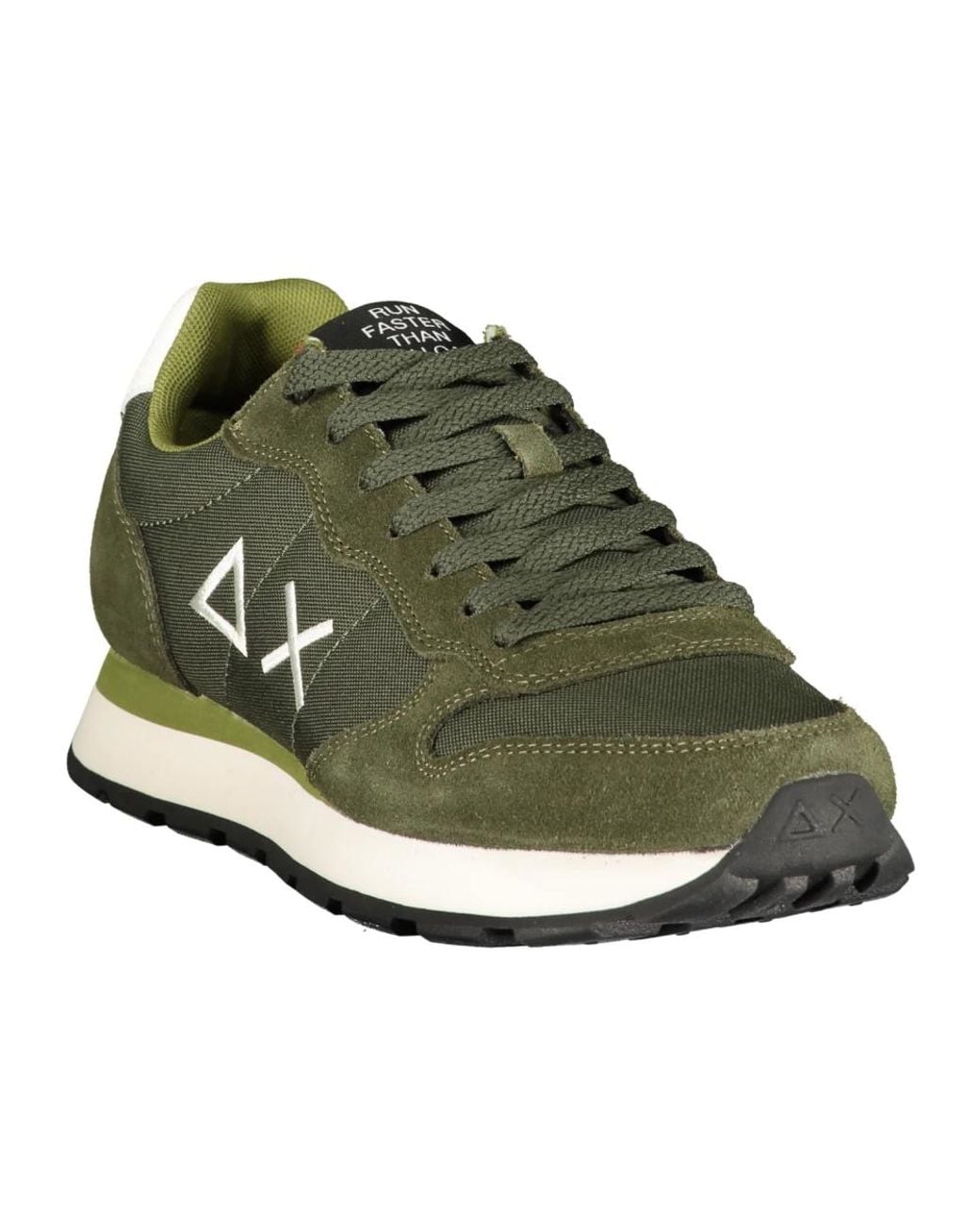 Sun 68 Green Sneakers for men