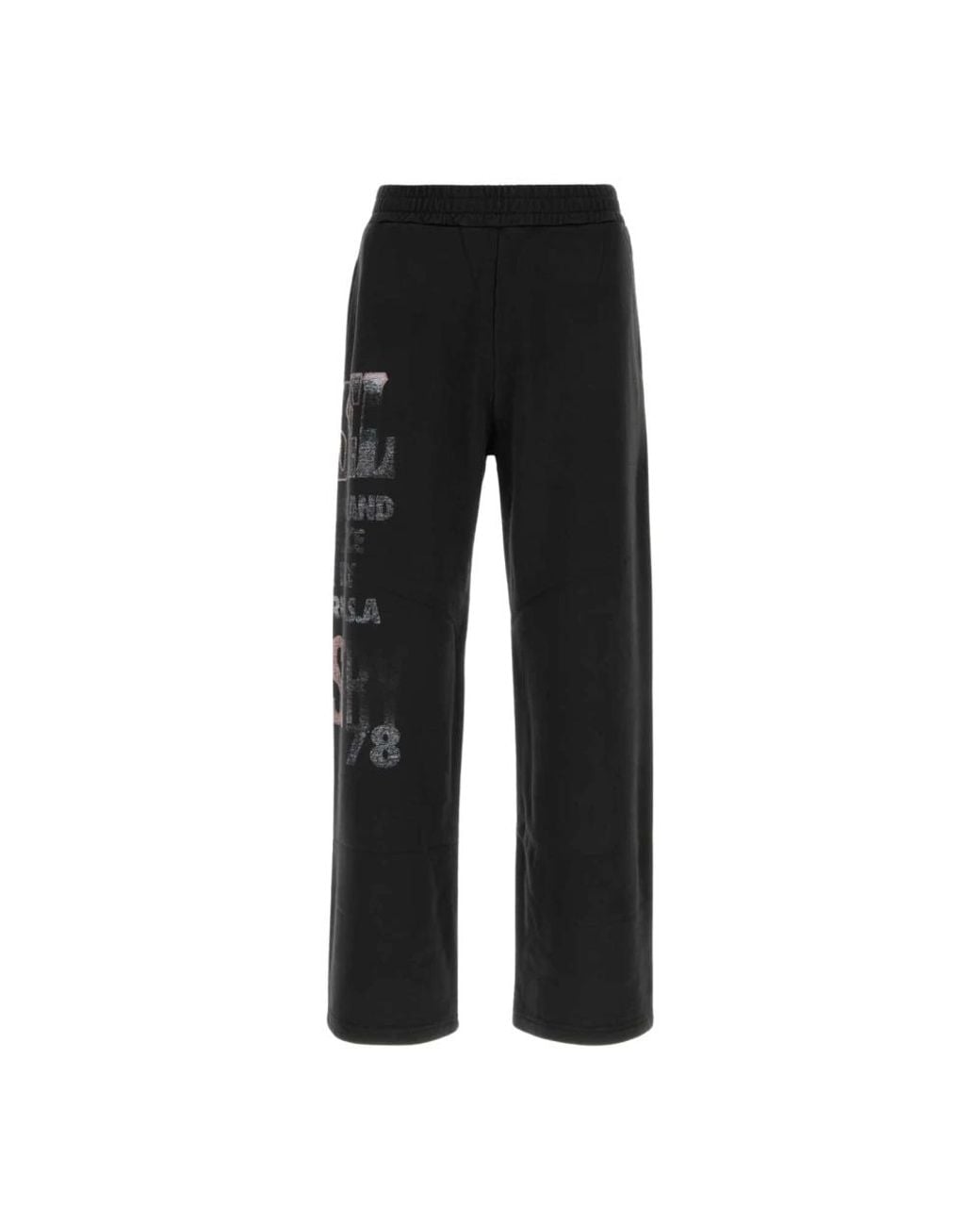 DIESEL Black Sweatpants for men
