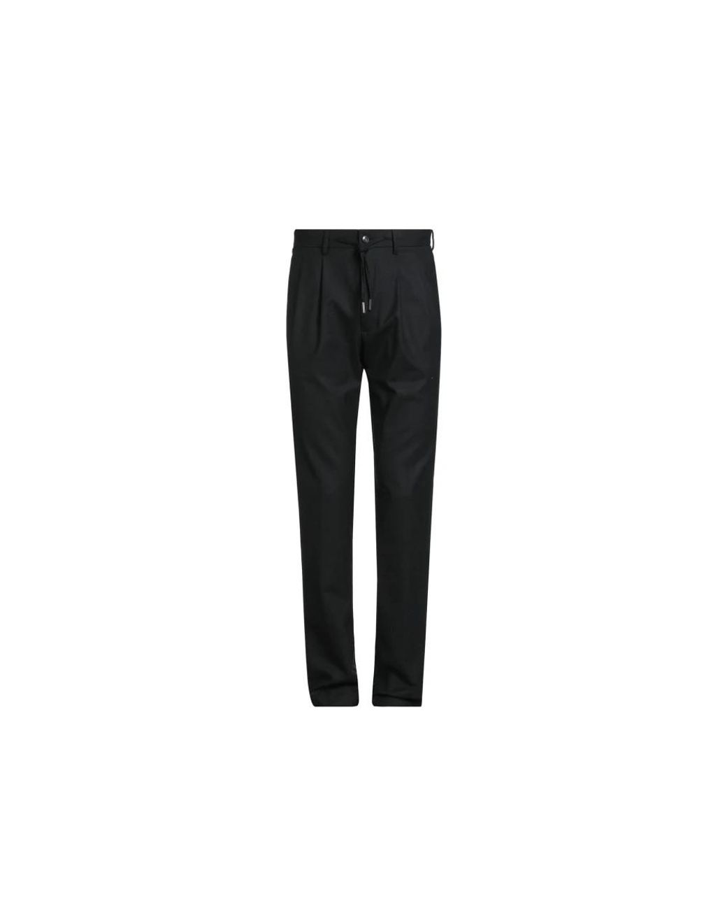 Slim-Fit Trousers Herno de hombre de color Black