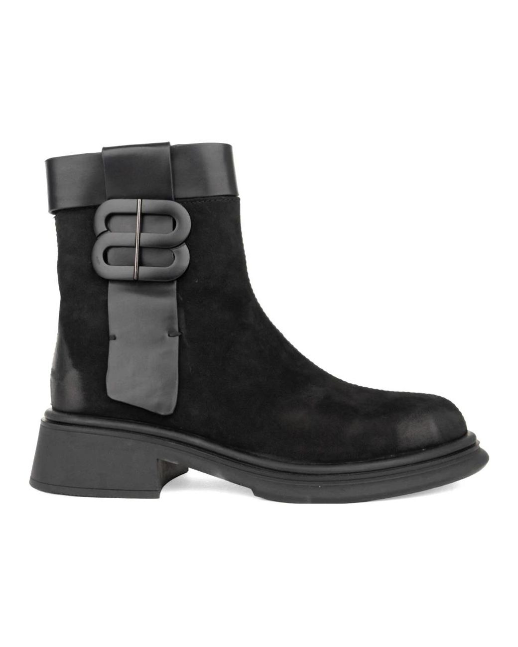 Linda Baumann Black Ankle Boots