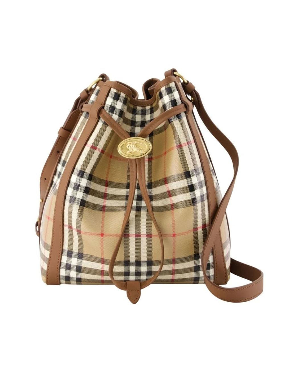 Burberry Brown Bucket Bags