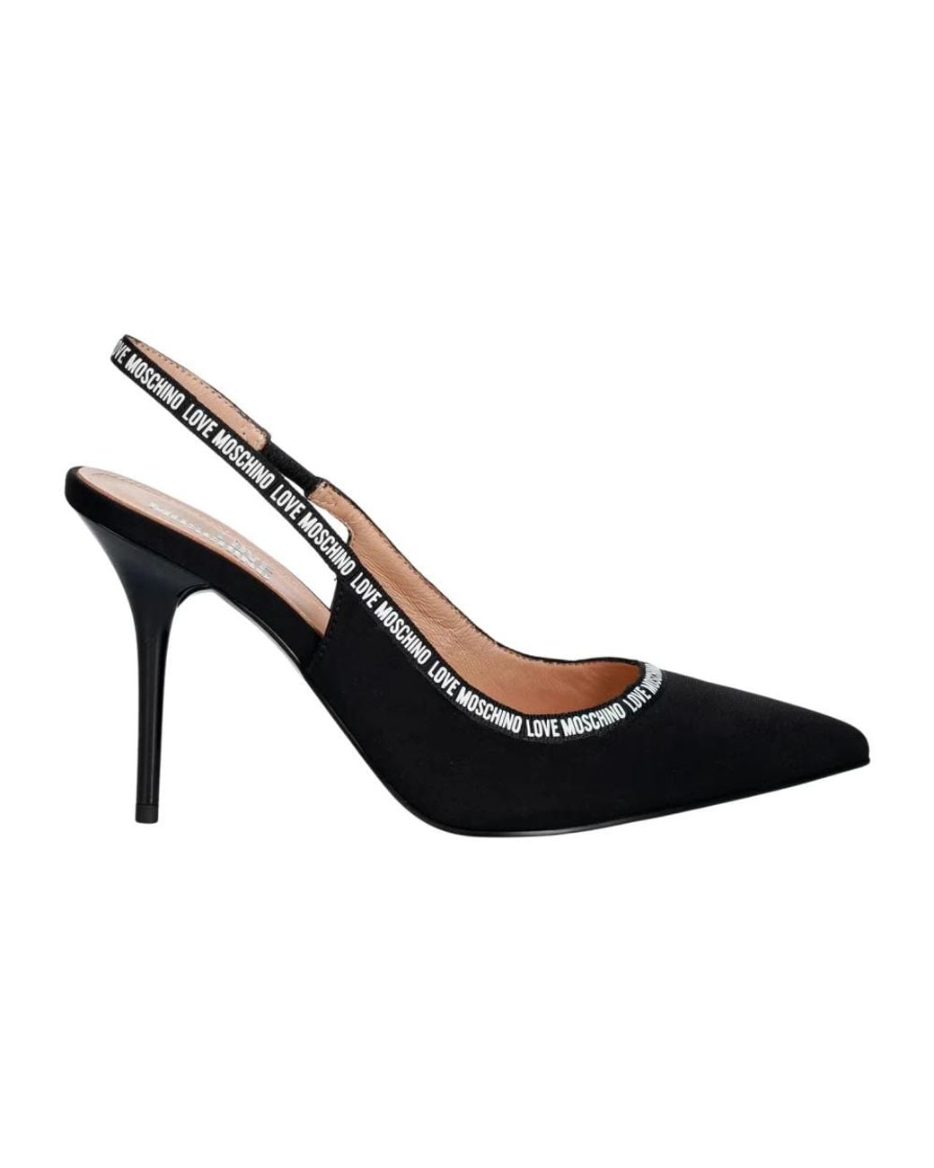 Pumps di Love Moschino in Black