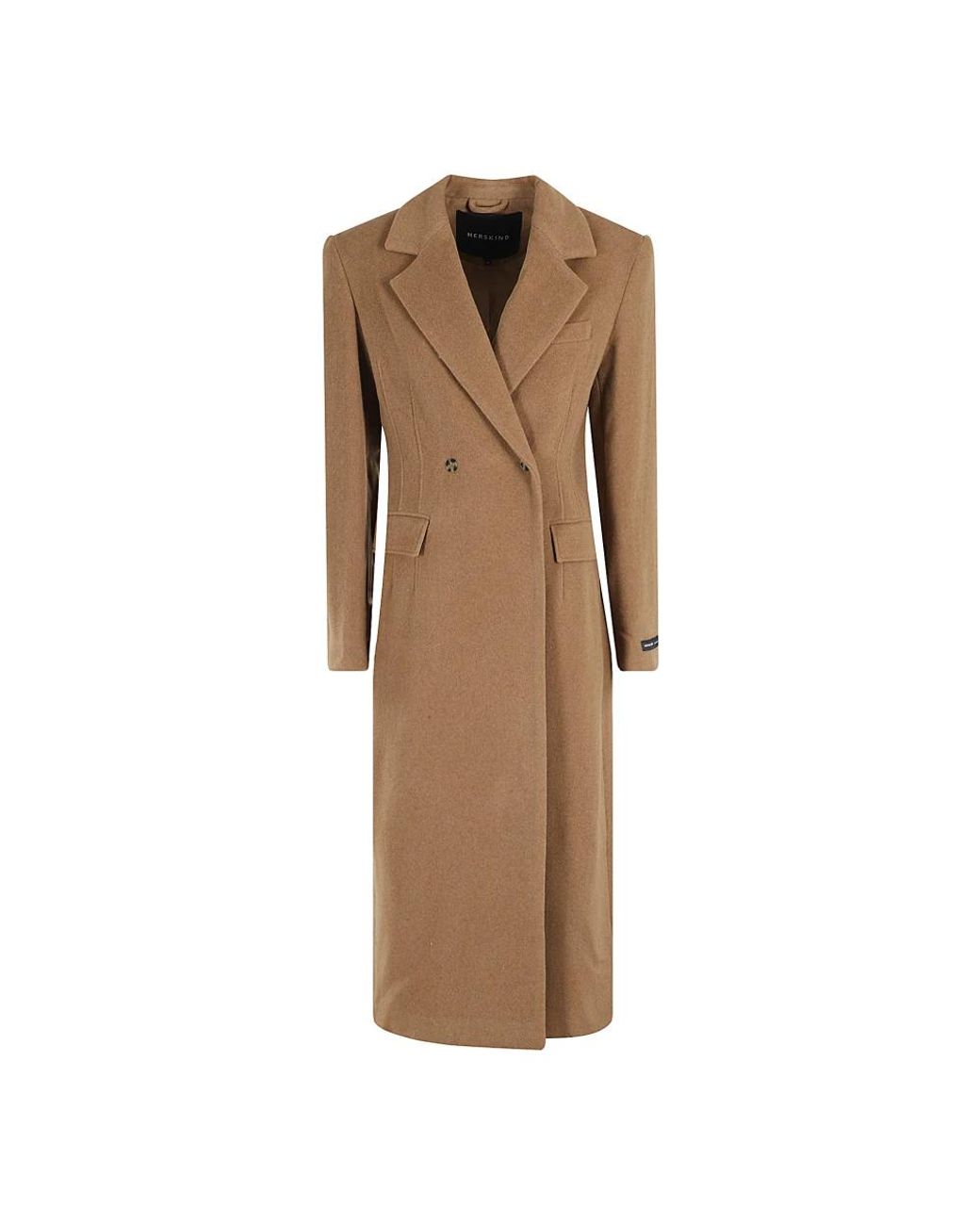 Birgitte Herskind Brown Double-Breasted Coats