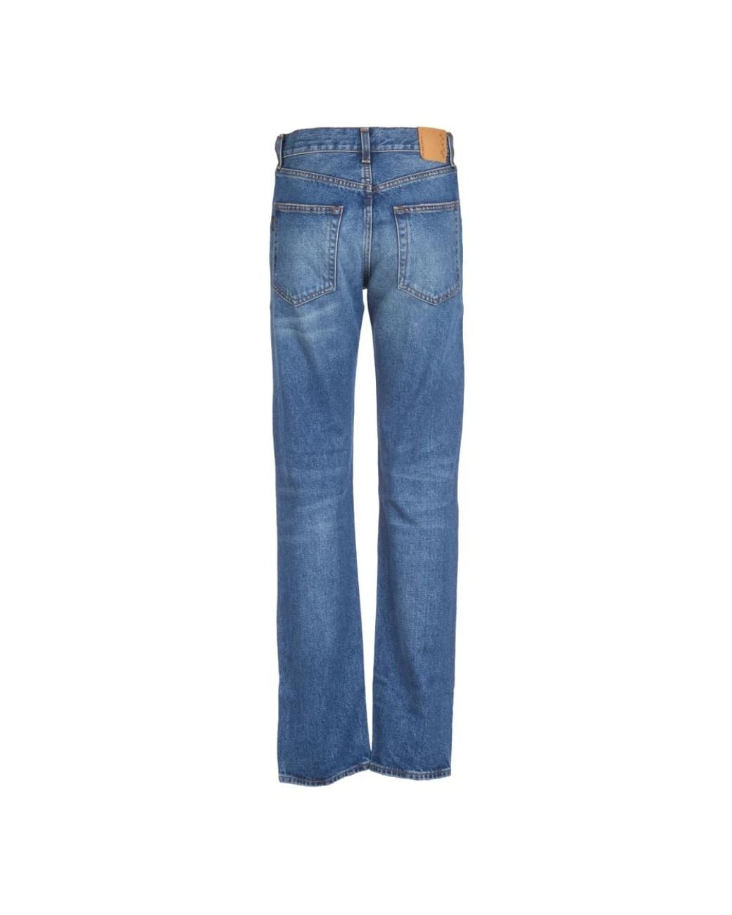 Haikure Blue Boot-Cut Jeans