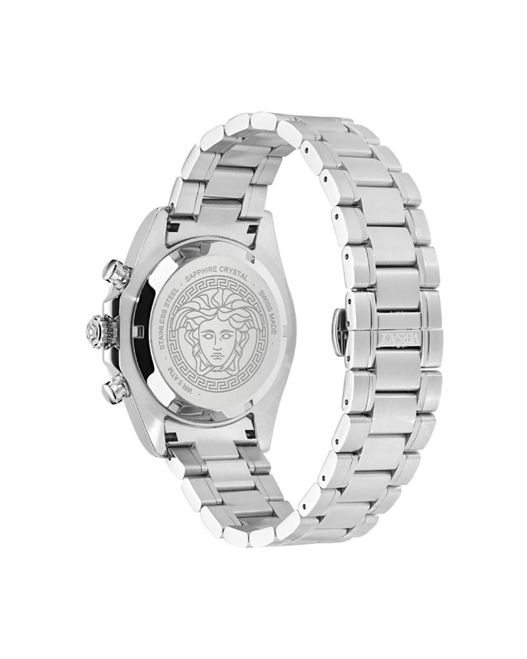 Versace Chrono X Watch in Metallic für Herren