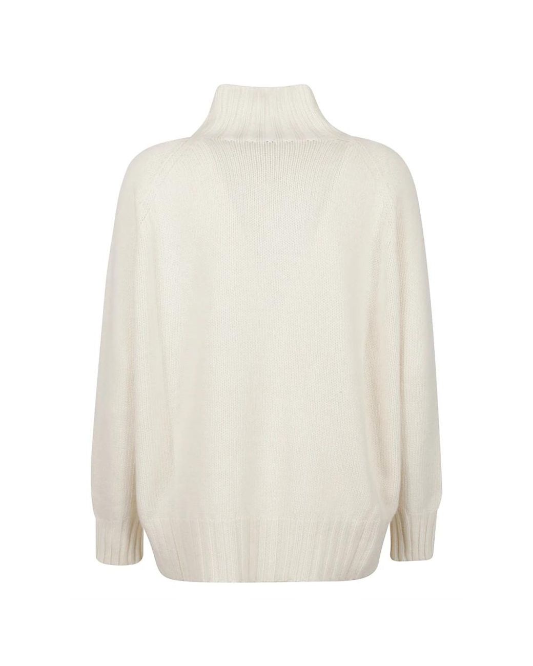 Aragona White Cashmere Knitwear