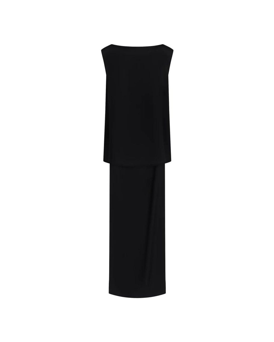Midi Dresses P.A.R.O.S.H. de color Black