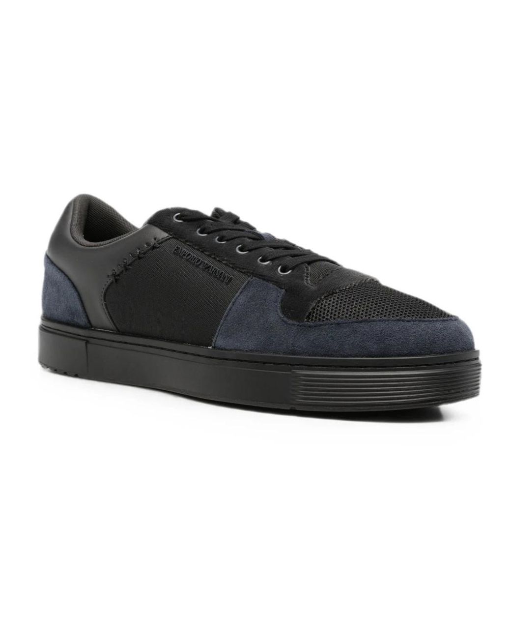 Emporio Armani Black Sneakers for men