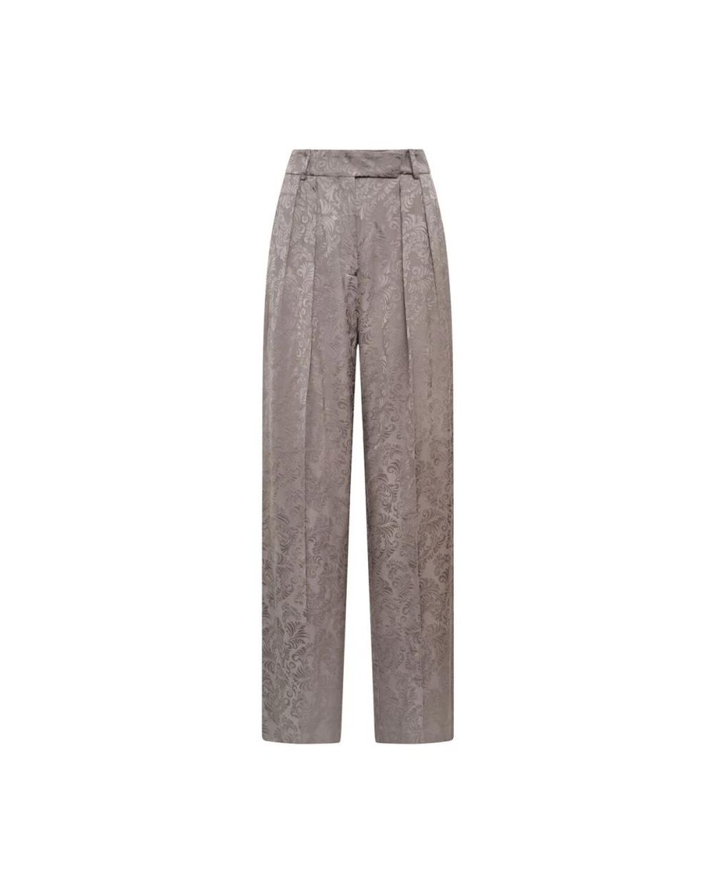 Maliparmi Gray Tapered Trousers