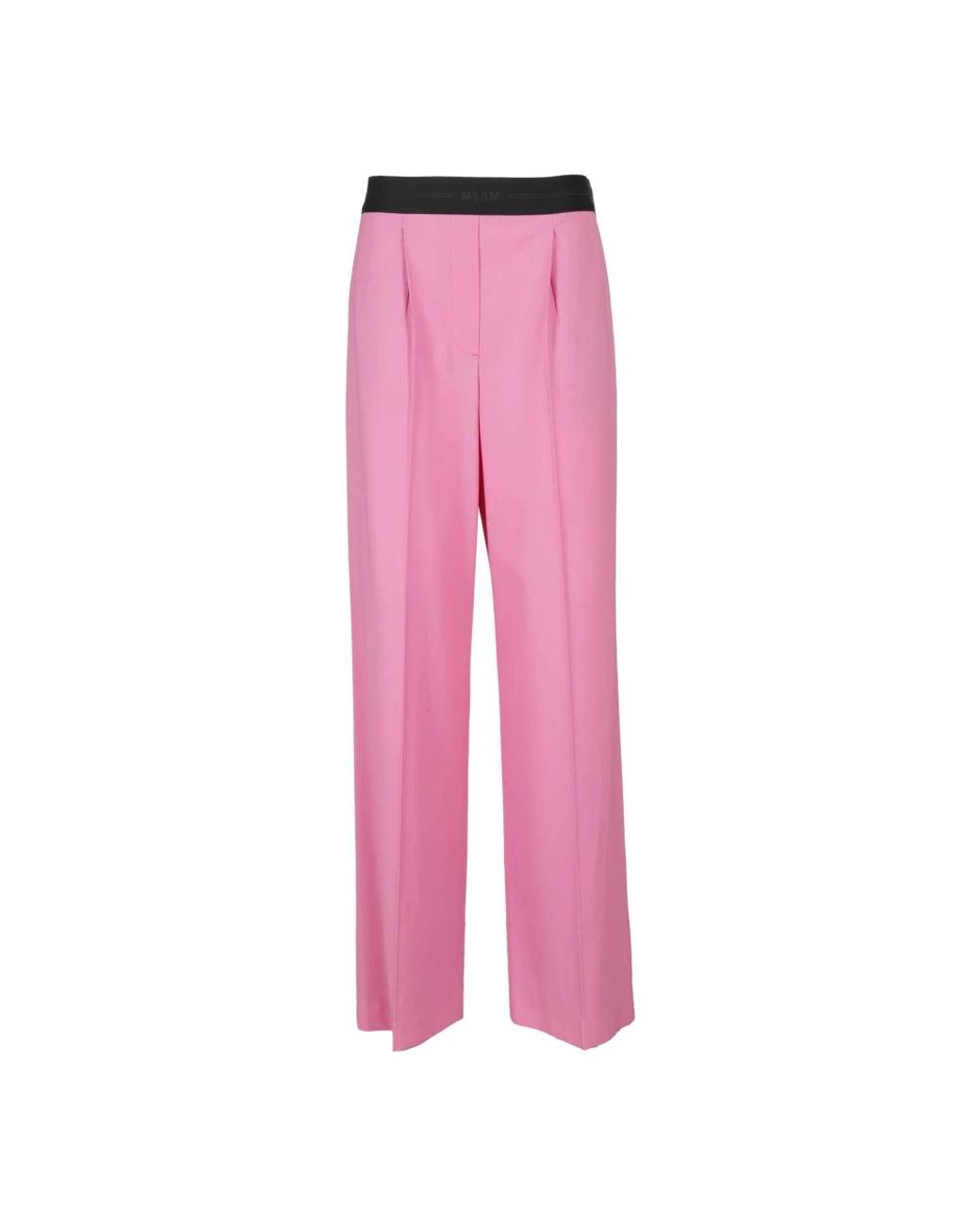 MSGM Wijde Broek in het Pink