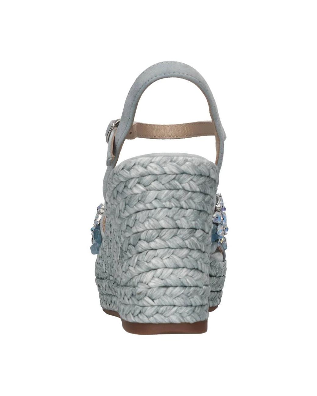Alma En Pena. Blue Wedges