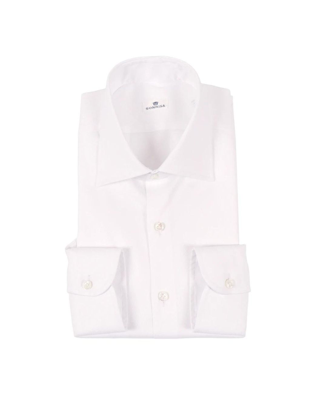 Sonrisa White Formal Shirts for men